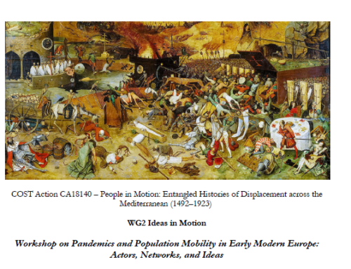 Pandemics and Population Mobility in Early Modern Europe: Actors, Networks, and Ideas, Tallinn University, 16 March 2021, Call for Papers
